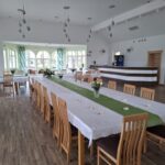 Sala biesiadna Na Wzgórzu przygotowana na wesele Kaszuby