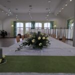 Sala imprezowa Kaszuby – wnętrze z miejscem do tańca i dekoracjami
